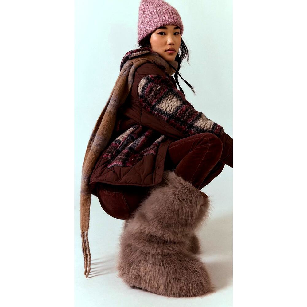 Free People Wild Thing Mid Boots Cashmere size 8 - Picture 5 of 8